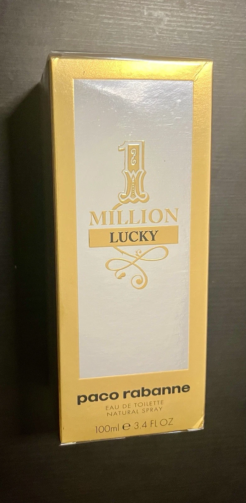 s-l1600 (94) New Gifted Perfume One Million 3.4 oz Men's in Box 100ml - Image 1