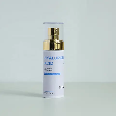 OEM Wholesale Anti-Aging Hyaluronic Acid Facial Serum Wrinkle Whitening Vitamin Rose Liquid for Face Moisturizing