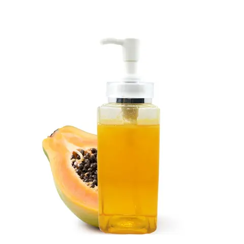 Papaya moisturizing and bleaching shower gel supports customization of different flavors, suitable for both men and women