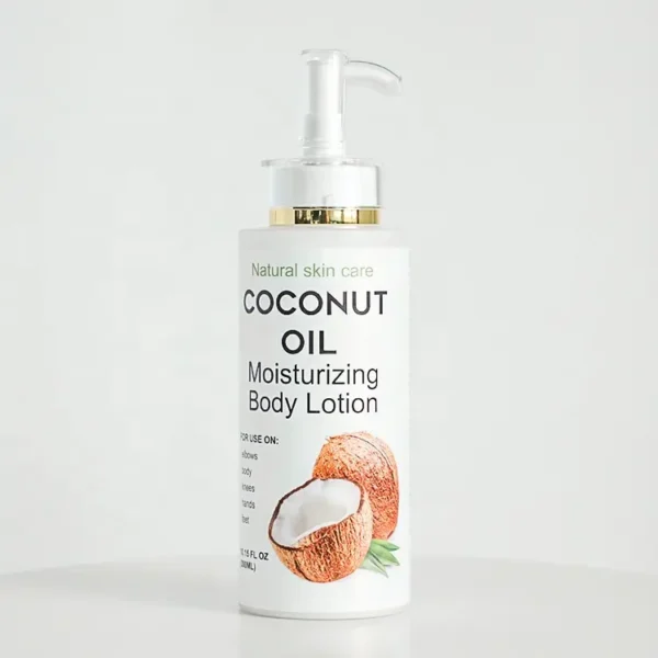 Long Lasting Hydrating Coconut Oil Lotion Moisturizer Use Scent Customized for Body Daily Unisex