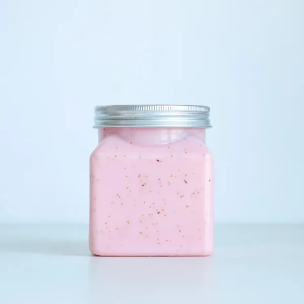 Wholesale Natural Organic Vegan Fruit Scrub Moisturizing Exfoliating Face Body Strawberry Scrubs for Unisex