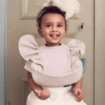 Baby Bibs INS Nordic Style Angel Feed Pocket Burp Girl Boy Infant Meals Bib Waterproof Easy Clean Cute Elephant Bibs Soft PU - Image 3
