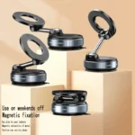 K007 Car Magnetic Holder Strong Suction Rotate 360° Navigation Vehicular Holder Foldable Universal Stand For Cell Phone - Image 6