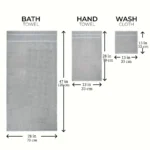 10pcs Bath Towel Set 4pcs Bath Towels&2pcs Hand Towels&4pcs Washcloths Solid Color Cotton Towels Absorbent Quick-drying - Image 4