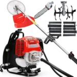 Multifunction Brush Cutter Grass Trimmer Hedge Trimmer Chainsaw Soil Cultivator Weeding Machine All In One Garden Tool For Lawn - Image 4