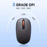 Baseus F01B Mouse Wireless Bluetooth 5.0 Mouse 1600 DPI Silent Click For MacBook Tablet Laptop PC Gaming Accessories 2.4G Mouse - Image 2