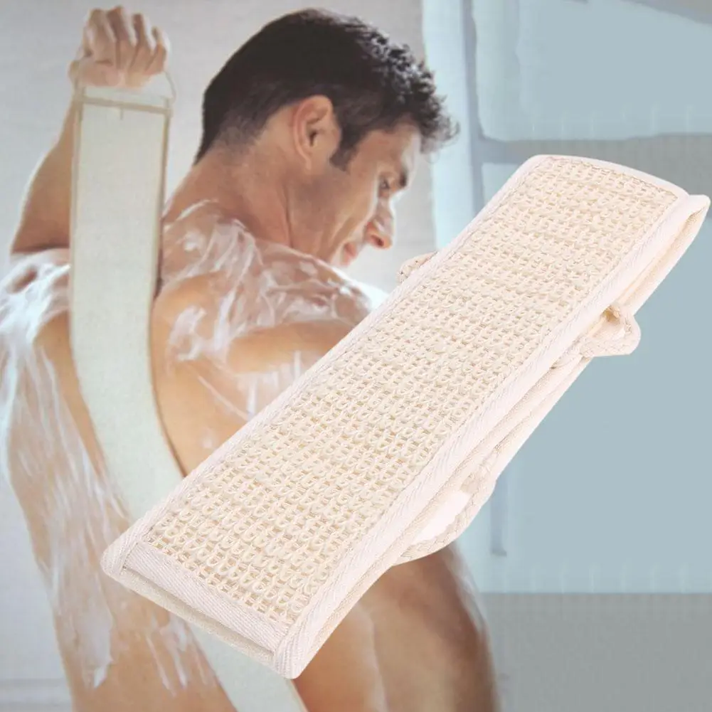 kf-Sc194bb188cff491085a1a566b330ce008 Men and Women Loofah Back Scrubber Deep Clean Luffa Scrubber Relax Your Body Bath Shower Scrubber Exfoliating - Image 1