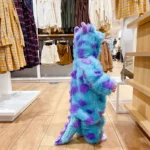Cute Sully Monster Costume For Kids Halloween Kawaii Outfit Baby Boy Girl Winter Cosplay Clothes Warm Soft Romper Blue Suit - Image 5