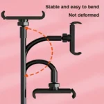 Lazy Bracket Universal Desk Phone Stand Adjustable Angle Phone Bracket Accessorise For Samsung iPhone Phone Tablet iPad Holder - Image 3