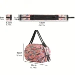 Folding Shopping Bag With Large Capacity And Portable Hand-held Spring Roll Bag For Japanese Accordion Supermarket Shopping - Image 5