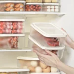 Stackable Food Storage Containers Set with Lids Leakproof Freezer Microwave Safe Fridge Organizer Kitchen Space Saving - Image 2